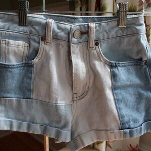 Pacsun Patchwork Shorts